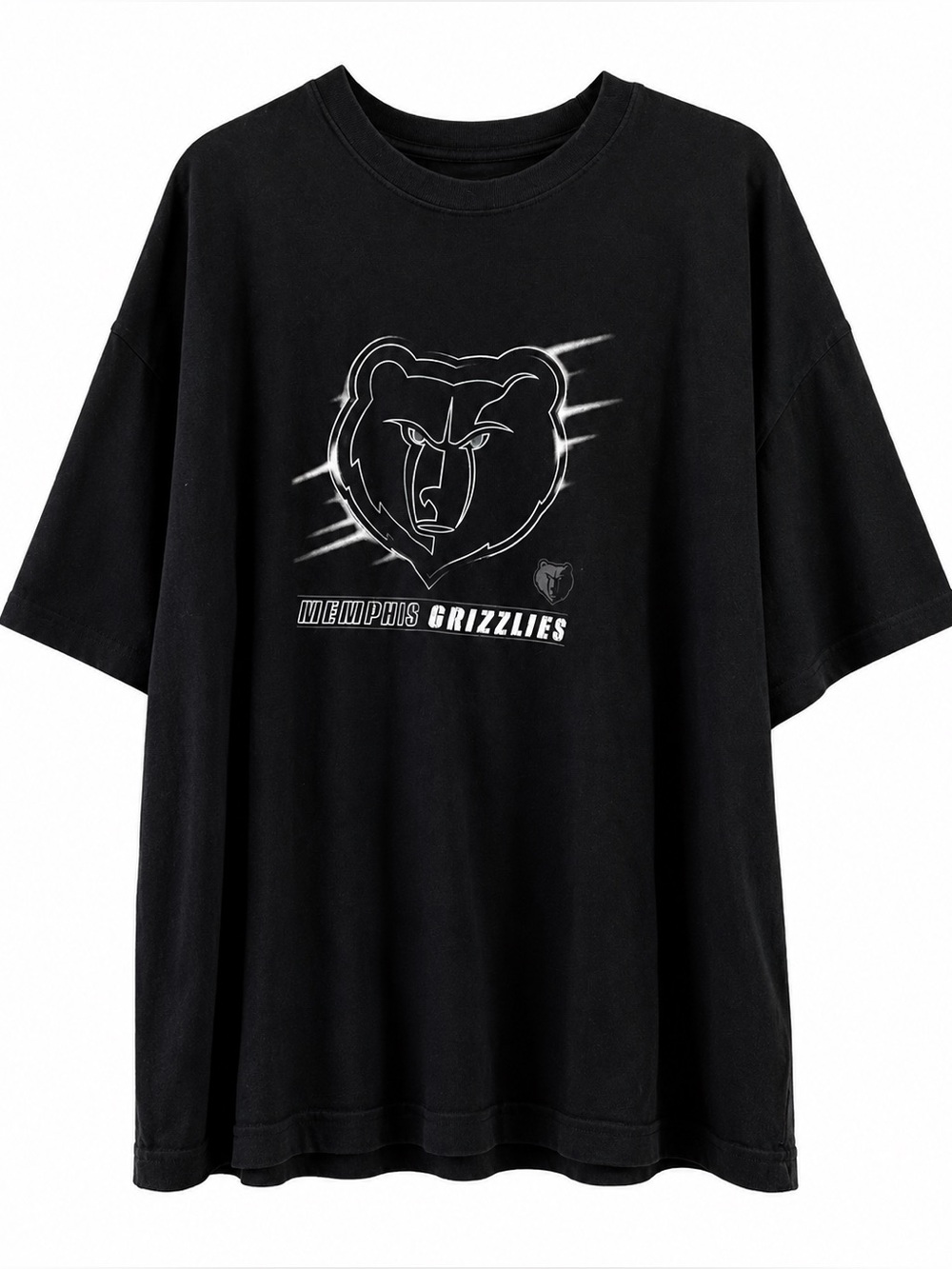 Fanatics Memphis Grizzlies Graphic Tee 3XL Black NBA Fan Short Sleeve